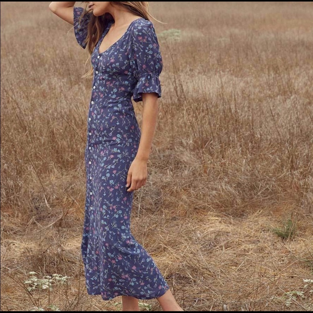 Christy Dawn Lennon Dress - Berry